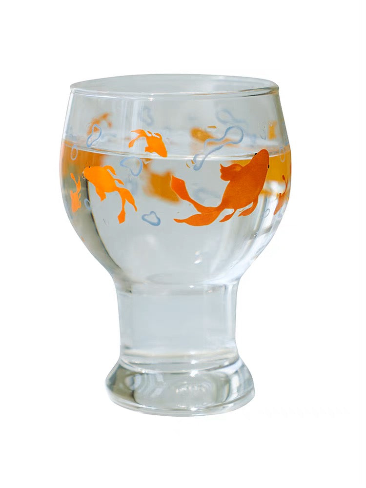 Cute goldfish cup