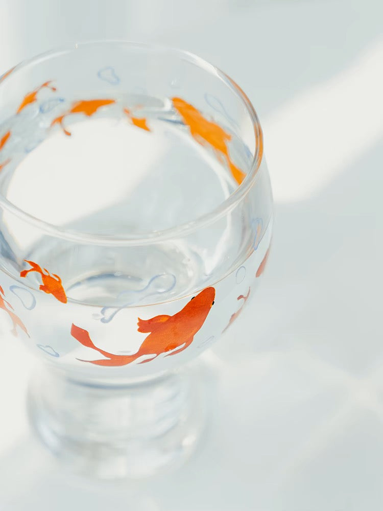 Cute goldfish cup