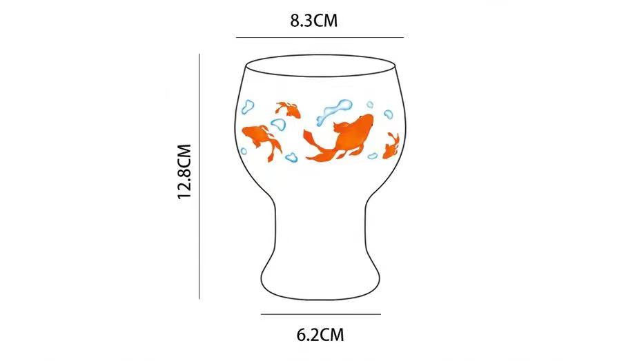 Cute goldfish cup