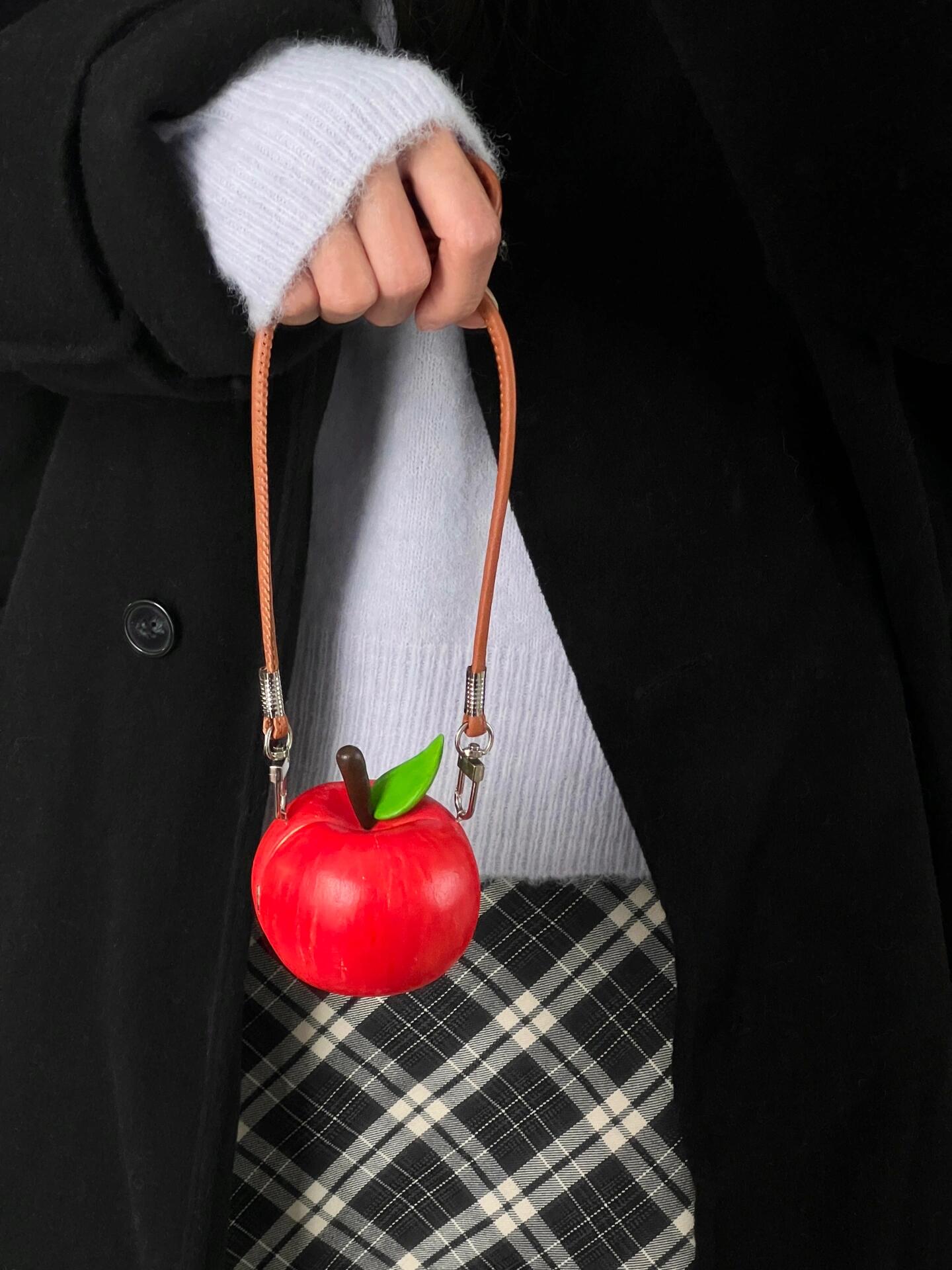 Handmade Apple bag.