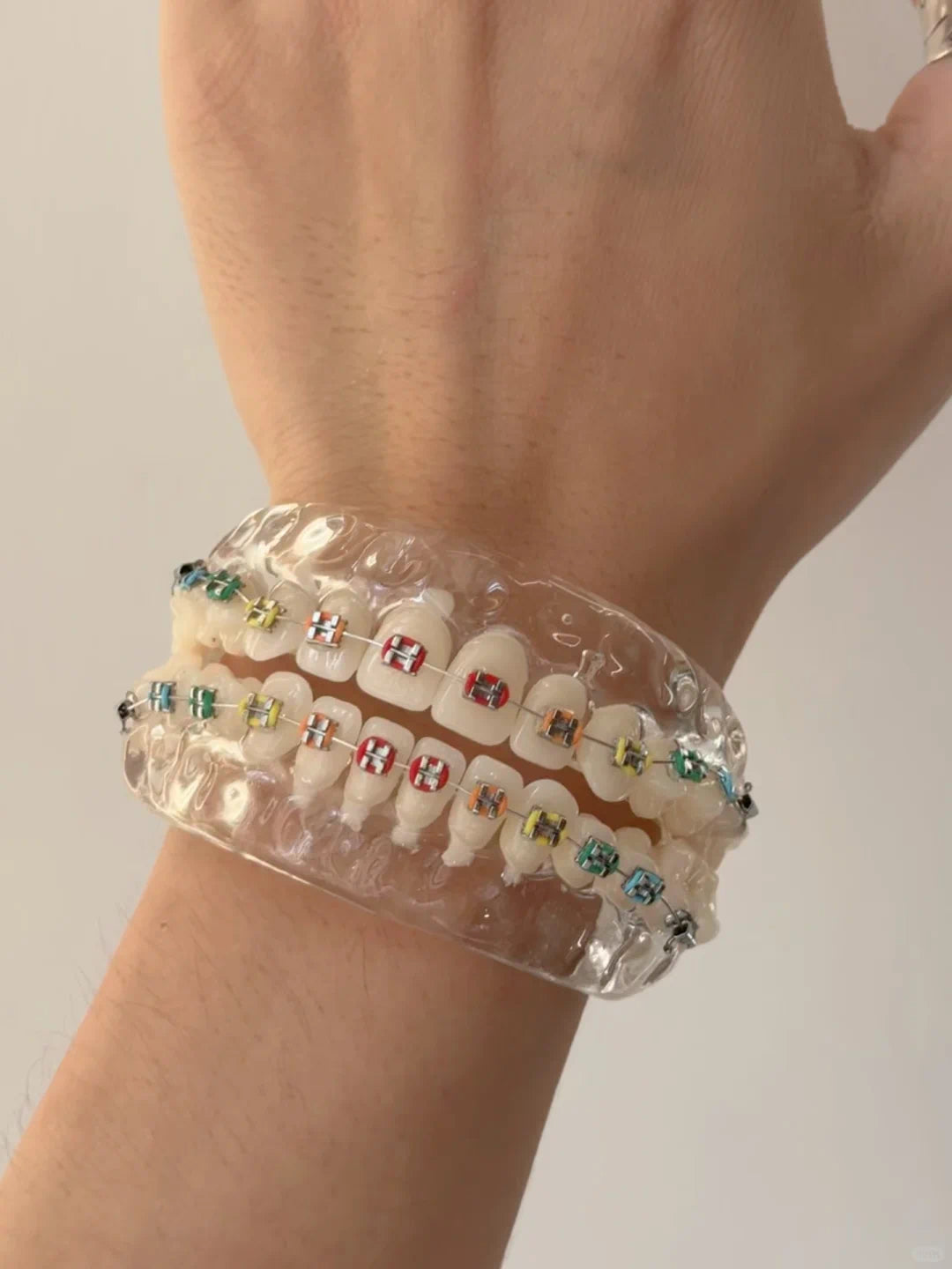 Handmade Tooth Bracelet.