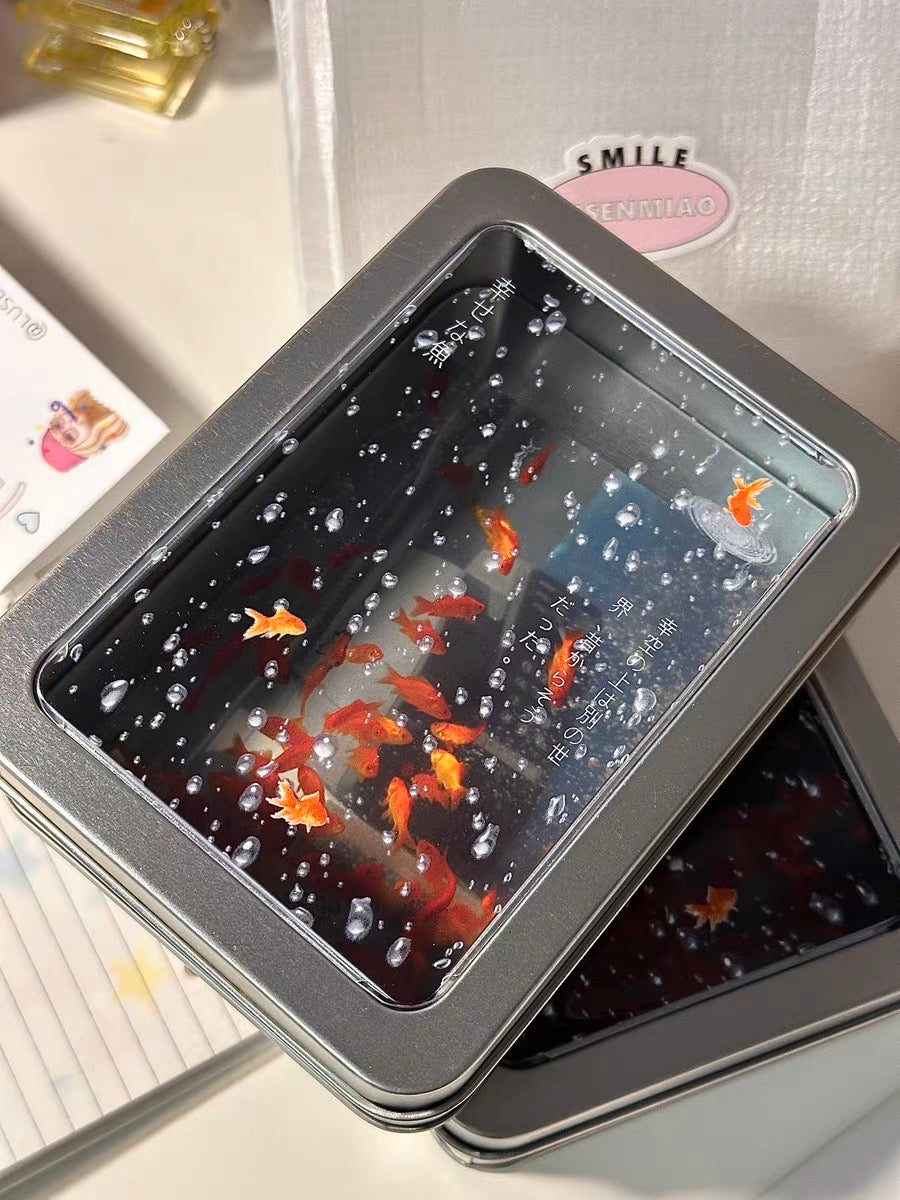 Goldfish storage box.🐟