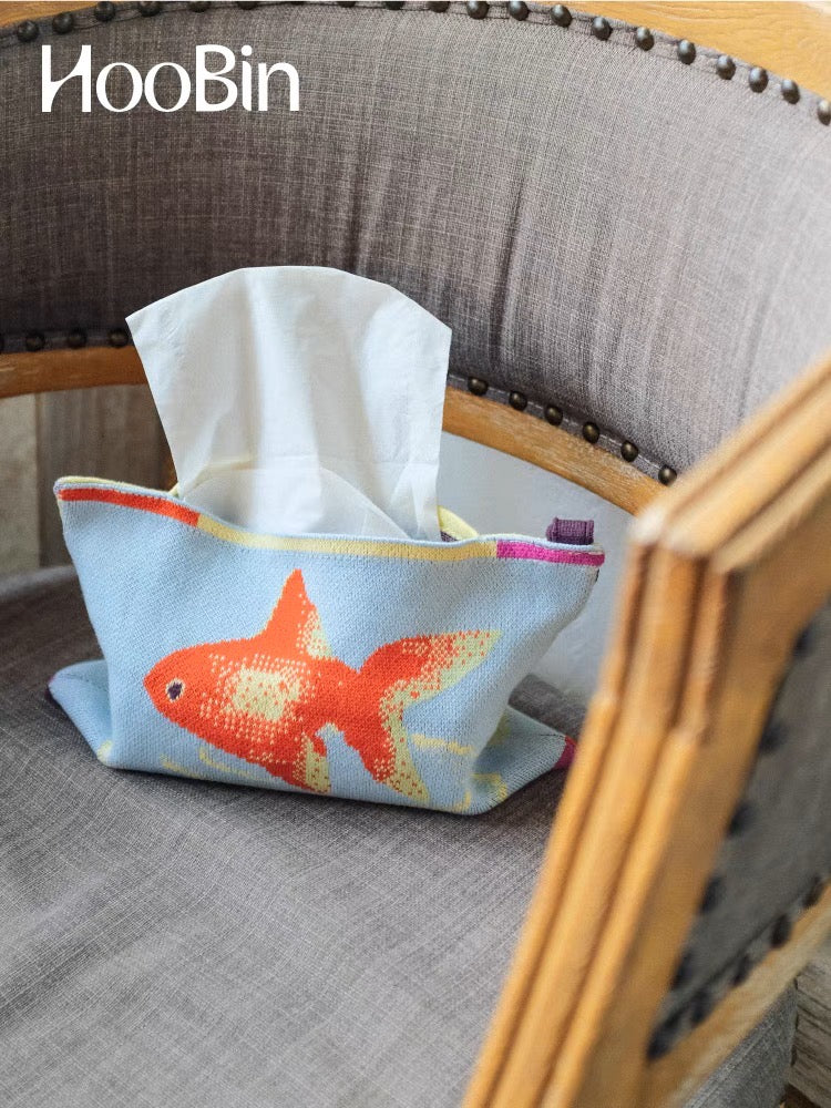 Goldfish paper box.