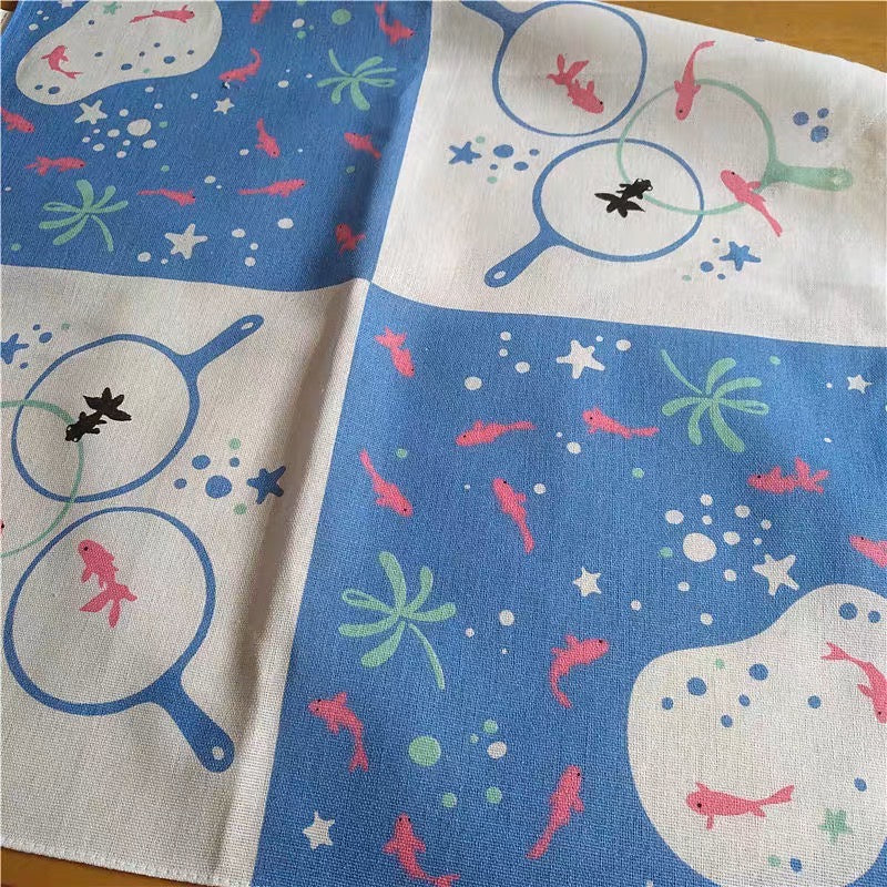 Goldfish lining fabric