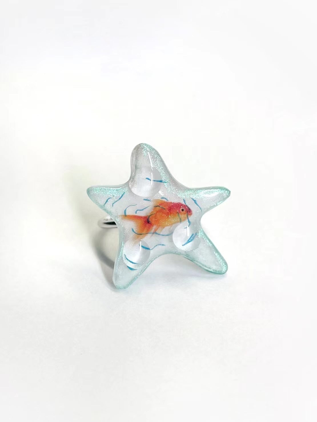 Goldfish Ring (Handmade)