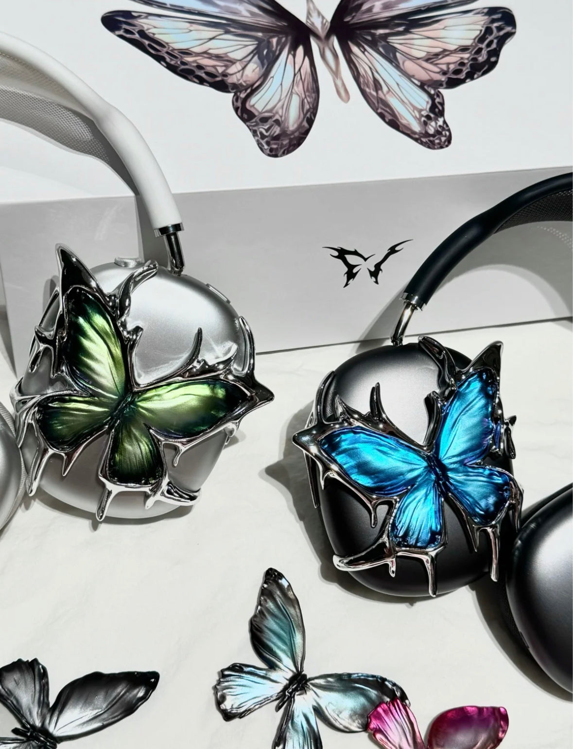 Butterfly earphone case