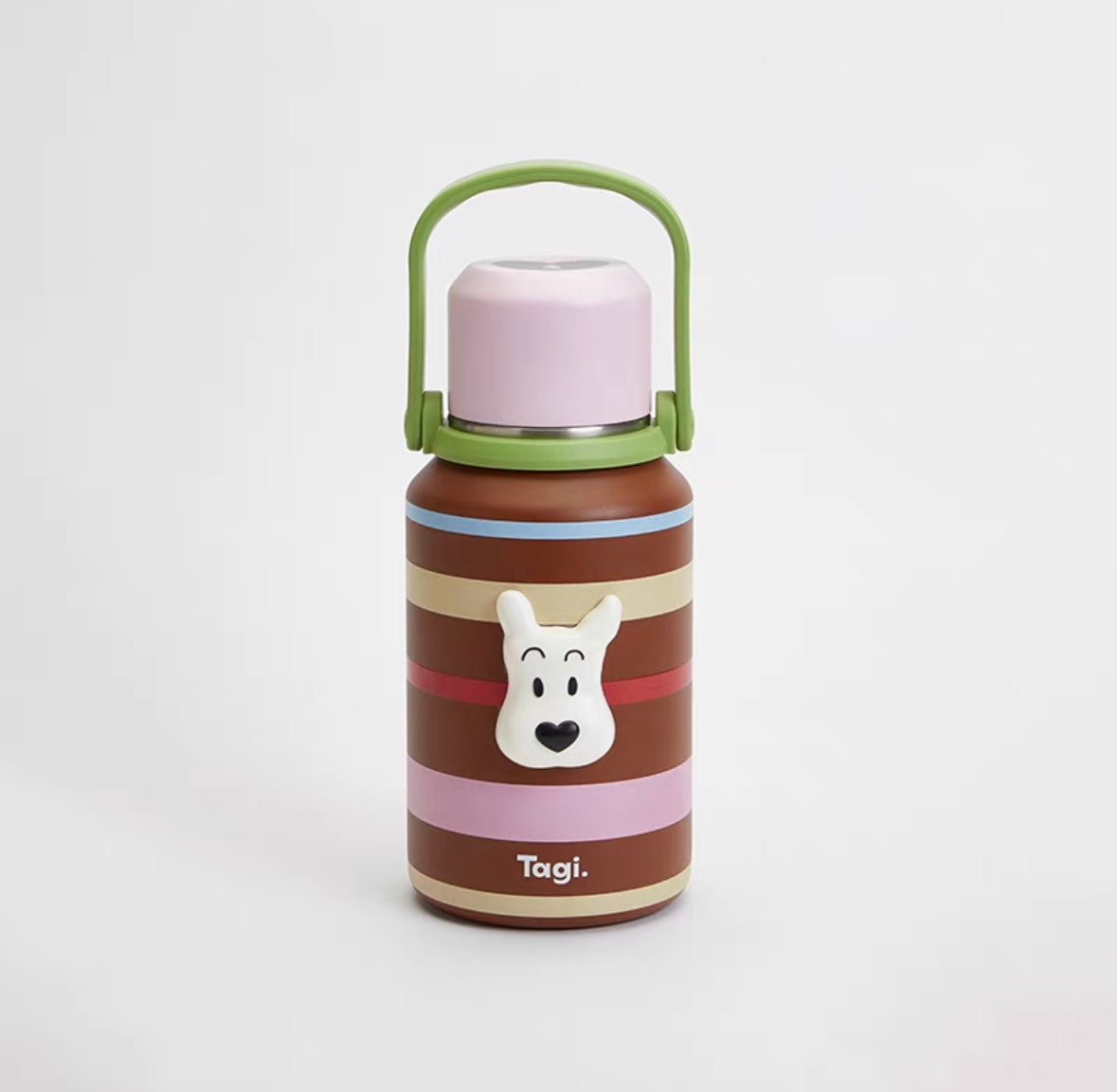 Tagi thermos cup.