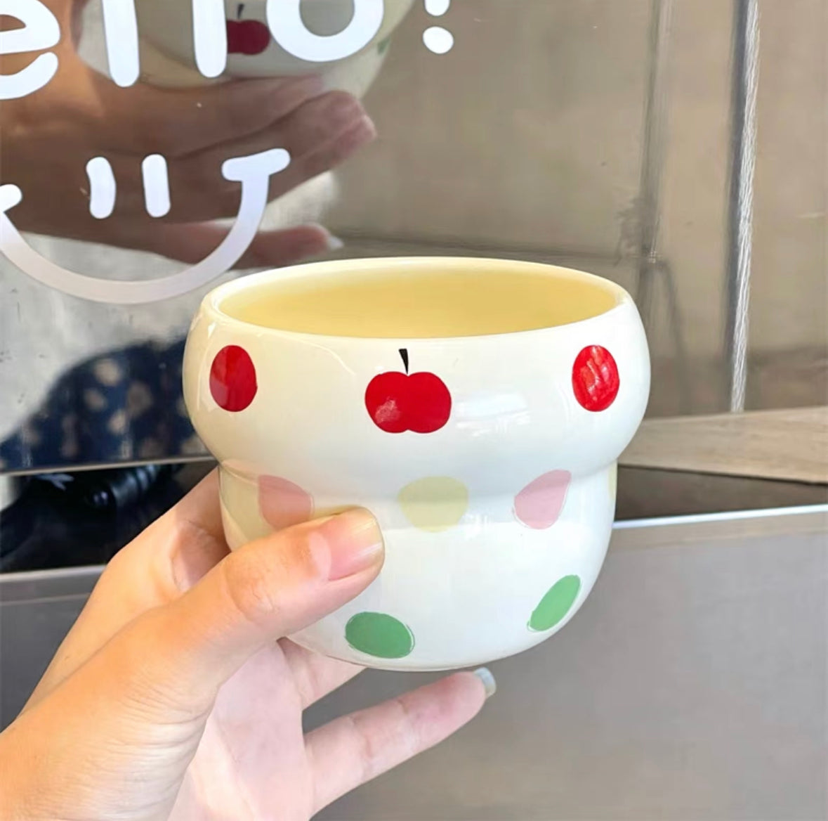 Cute ceramic cup2.